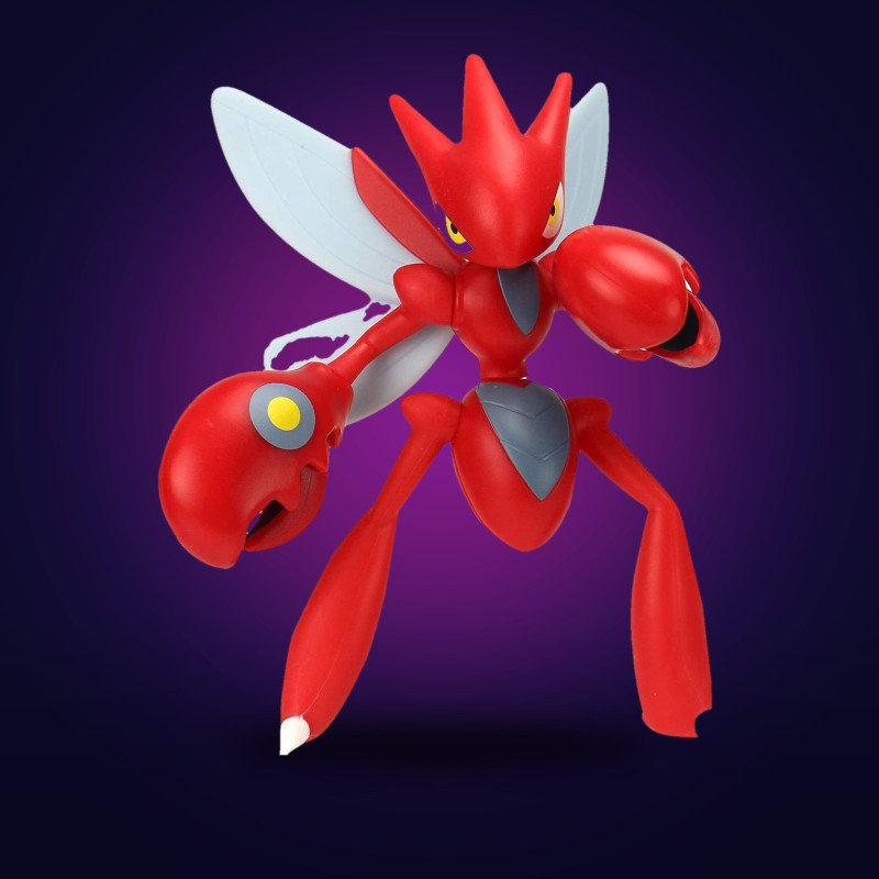 Figurine Pokémon Cizayox 12 cm - Battle Feature Scizor