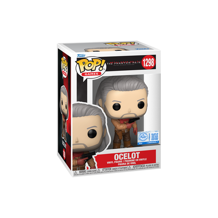 Funko Pop Pop! Revolver Ocelot - Officielle Video Games