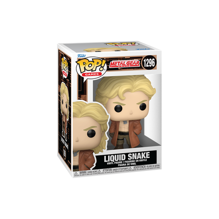 Funko Pop Pop! Liquid Snake - Officielle Video Games