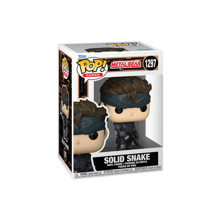 Funko Pop Pop! Solid Snake - Officielle Video Games