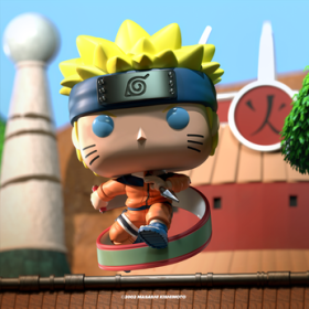 Funko Pop Pop! Naruto Uzumaki with Scroll - Officielle Naruto