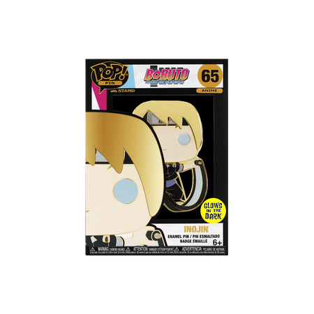 Funko Pop Pop! Pin Inojin (Glow) - Officielle Naruto