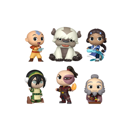 Funko Pop Avatar: The Last Airbender Mini Vinyl Figures - Officielle Manga
