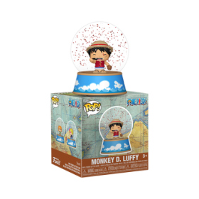 Funko Pop Monkey D. Luffy Mini Glitter Globe - Officielle One Piece