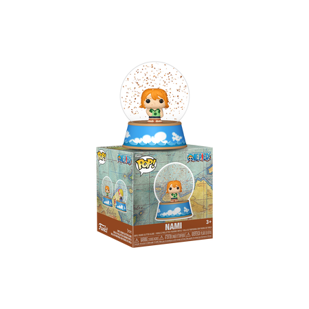 Funko Pop Nami Mini Glitter Globe - Officielle One Piece