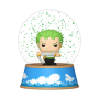 Funko Pop Roronoa Zoro Mini Glitter Globe - Officielle One Piece