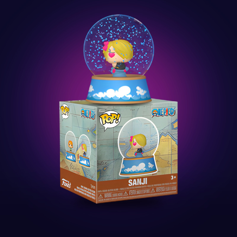 Funko Pop Sanji Mini Glitter Globe – One Piece