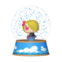 Funko Pop Sanji Mini Glitter Globe - Officielle One Piece