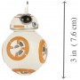 Pack de 3 figurines articulées de droïde de 12,5 cm : R2-D2, BB-8, et D-O