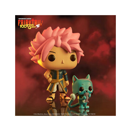 Funko Pop Pop! & Buddy Natsu with Happy - Officielle Manga