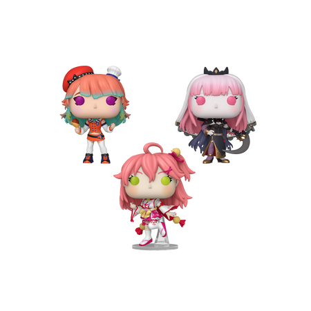 Funko Pop Hololive Bundle - Officielle Manga