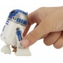 Pack de 3 figurines articulées de droïde de 12,5 cm : R2-D2, BB-8, et D-O