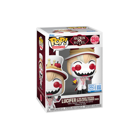 Funko Pop Pop! Lucifer & The Magic-Tastical Backflipping Rubber Duck - Officielle Manga