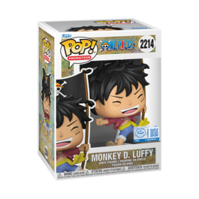 Funko Pop Pop! Monkey D. Luffy with Flag - Officielle One Piece