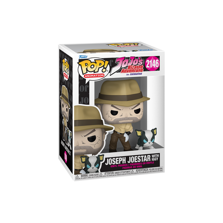 Funko Pop Pop! & Buddy Joseph Joestar with Iggy - Officielle Manga