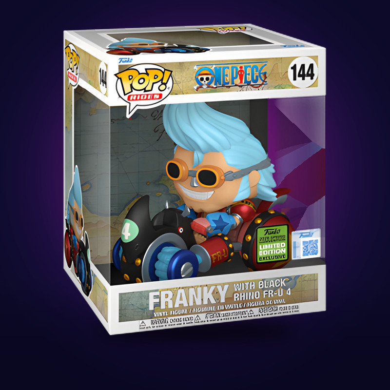 Funko Pop Rides Deluxe Franky with Black Rhino FR-U 4