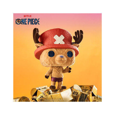 Funko Pop Pop! Tony Tony Chopper (Flocked) (Live Action) - Officielle One Piece