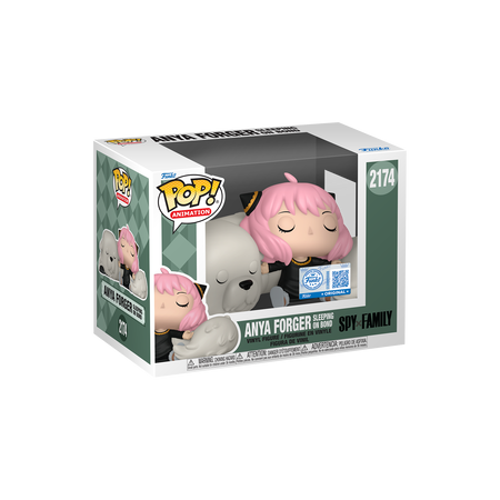 Funko Pop Pop! Premium Anya Forger Sleeping on Bond - Officielle Manga