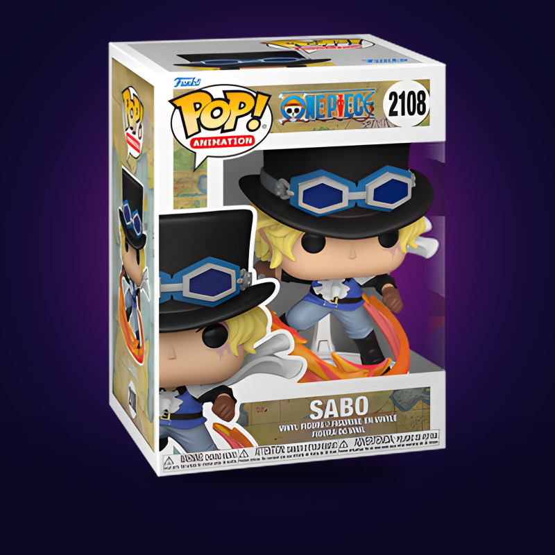 Funko Pop Sabo Attacking with Pipe – One Piece