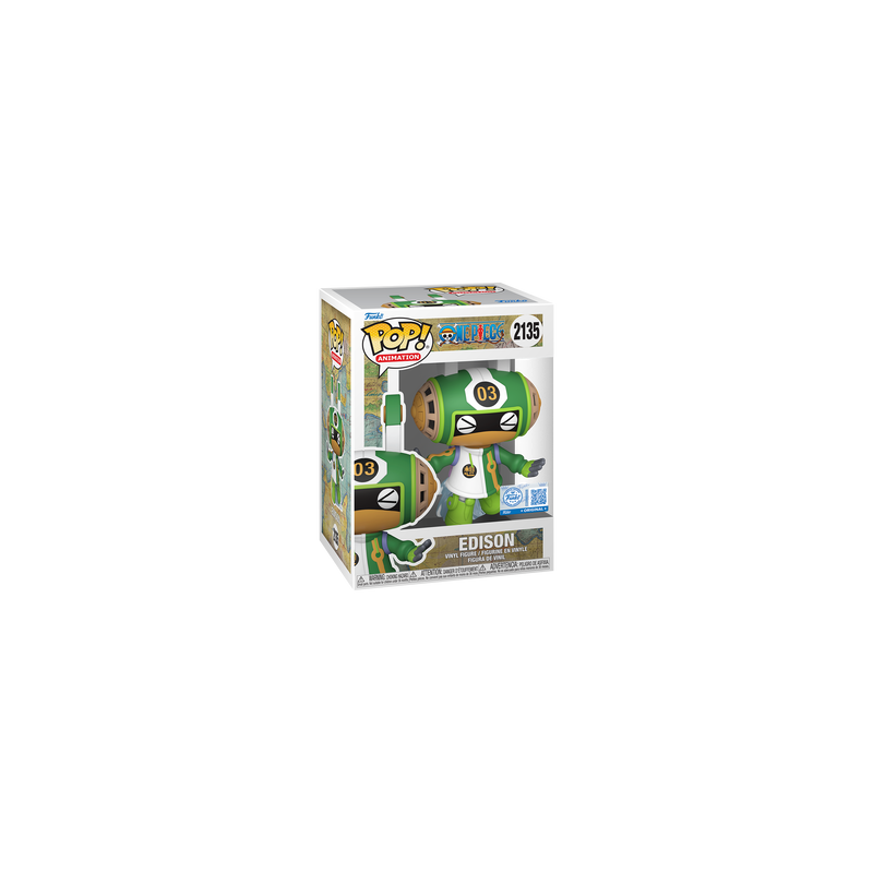 Funko Pop Edison – Figurine One Piece officielle