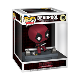 Funko Pop Pop! Deluxe Deadpool on Bridge - Officielle Marvel