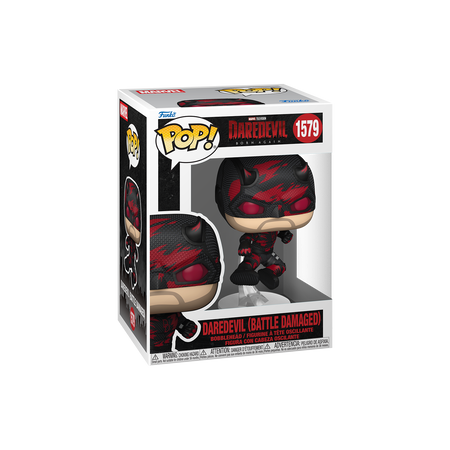 Funko Pop Pop! Daredevil (Battle Damaged) (Born Again) - Officielle Marvel