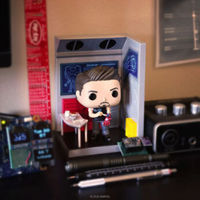 Funko Pop Pop! Nooks Tony Stark in his Workshop - Officielle Marvel