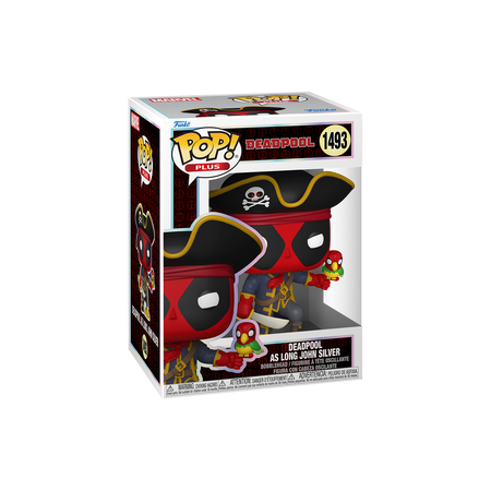Funko Pop Pop! Plus Deadpool as Long John Silver - Officielle Marvel