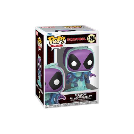 Funko Pop Pop! Plus Deadpool as Jacob Marley - Officielle Marvel