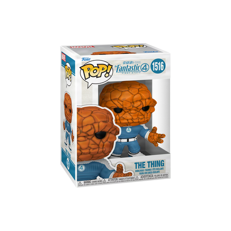 Funko Pop Pop! The Thing (Fantastic Four: First Steps) - Officielle Marvel