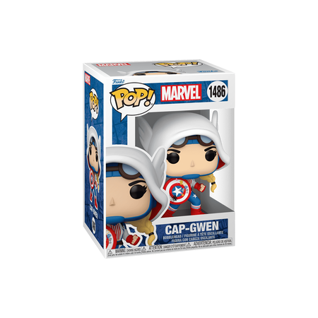 Funko Pop Pop! Cap-Gwen - Officielle Marvel