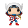 Funko Pop Pop! Cap-Gwen - Officielle Marvel
