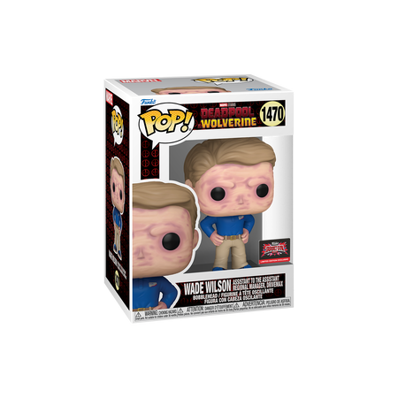 Funko Pop Pop! Wade Wilson Assistant to the Assistant Regional Manager, Drivemax - Officielle Marvel