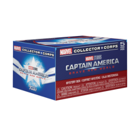 Funko Pop Captain America Brave New World Collector Corps Box - Officielle Marvel