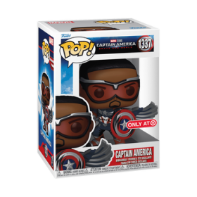 Funko Pop Pop! Captain America (Sam Wilson) (Comic Deco) - Officielle Marvel