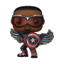 Funko Pop Pop! Captain America (Sam Wilson) (Comic Deco) - Officielle Marvel