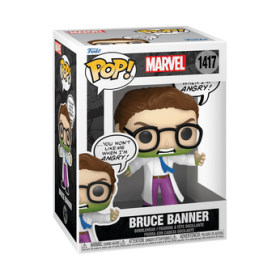 Funko Pop Pop! Bruce Banner (Don't Make Me Angry) - Officielle Marvel