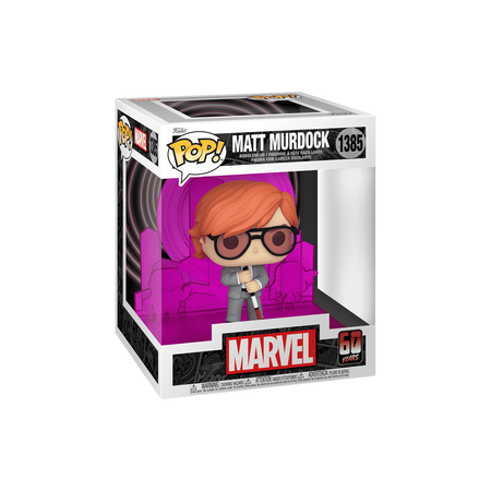 Funko Pop Pop! Deluxe Matt Murdock with Radar (60th Anniversary) - Officielle Marvel