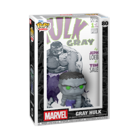 Funko Pop Pop! Comic Covers Gray Hulk - Officielle Marvel