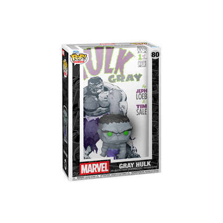 Funko Pop Pop! Comic Covers Gray Hulk - Officielle Marvel