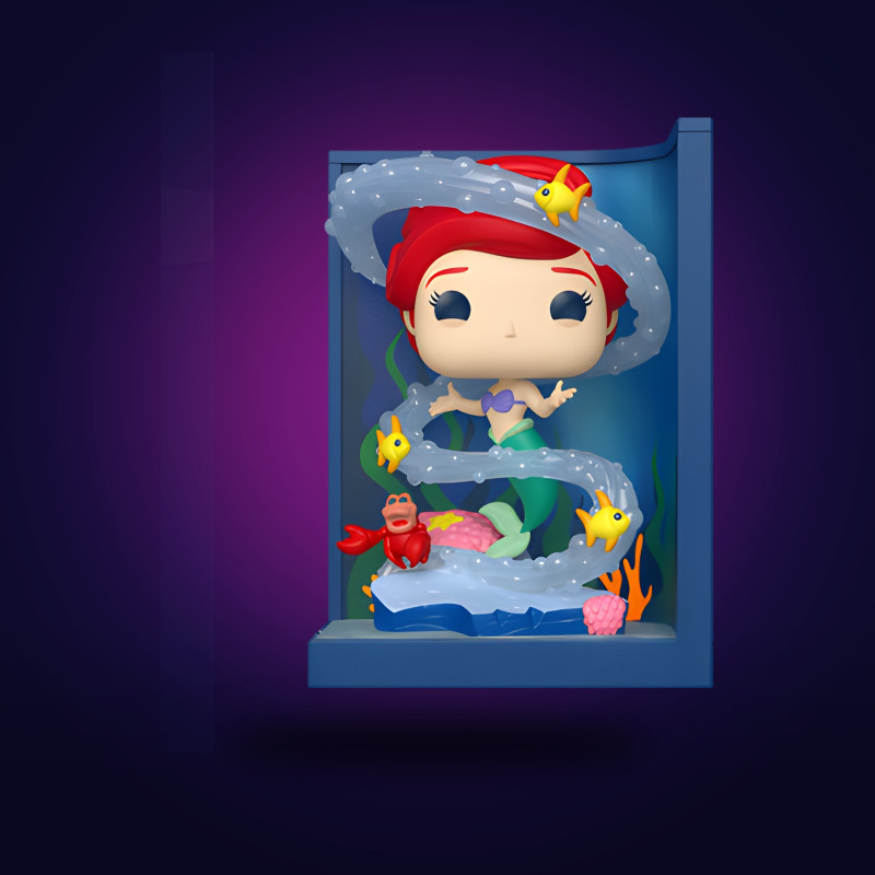Funko Pop Nooks Ariel Under the Sea - Figurine Disney Collector Vinyle Officielle