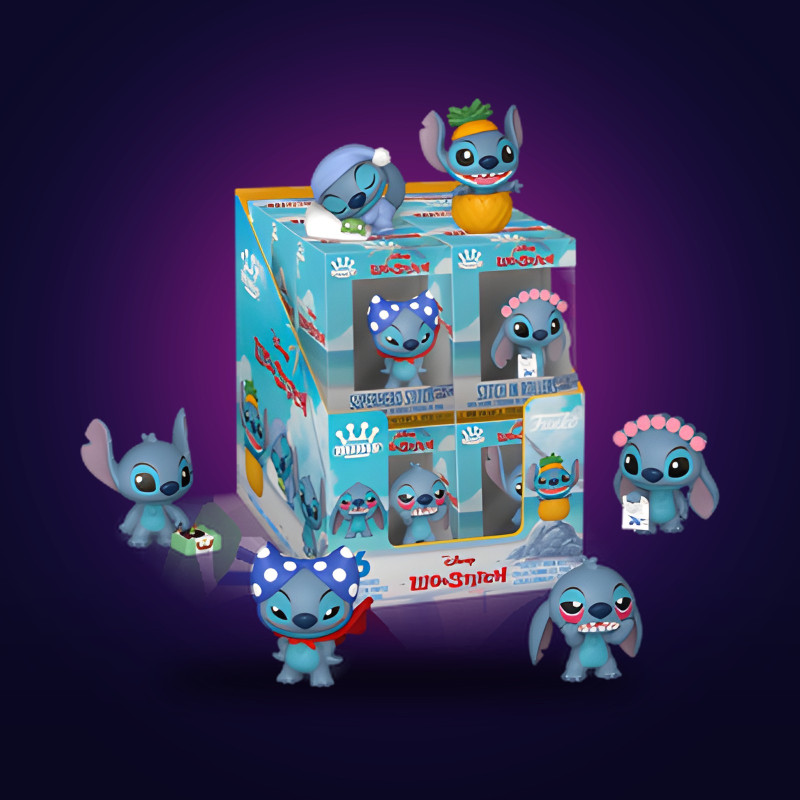 Funko Pop Lilo & Stitch Mini Vinyl Figures - Figurine Disney Collector Vinyle Officielle