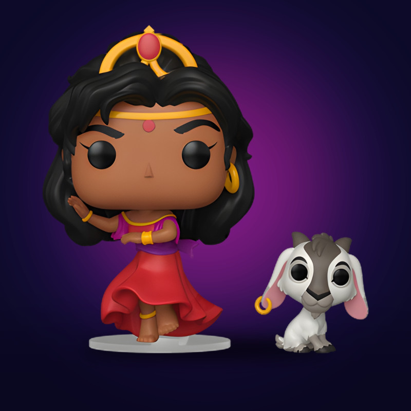 Funko Pop & Buddy Esmeralda & Djali - Figurine Disney Collector Vinyle Officielle