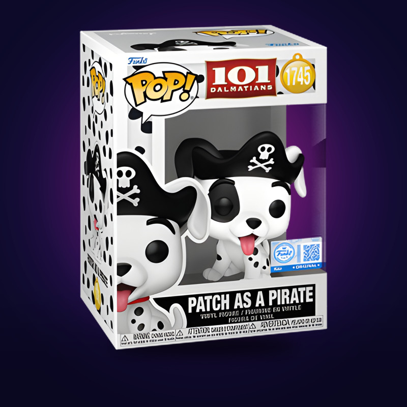 Funko Pop Patch as a Pirate – Figurine Disney officielle