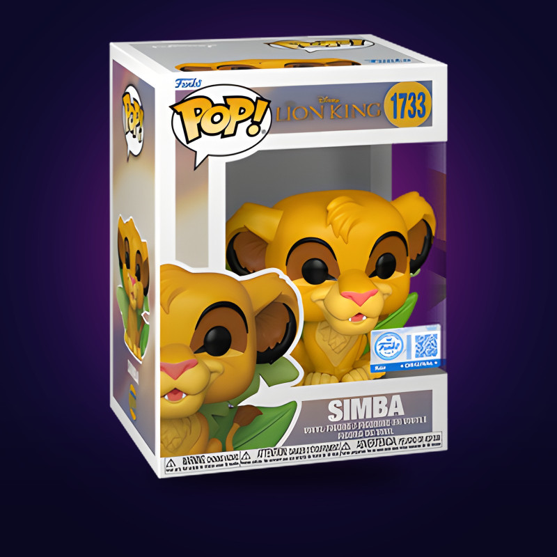 Funko Pop Simba – Figurine Disney officielle #91969