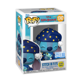 Funko Pop Pop! Stitch in PJ's (Glow) - Officielle Disney