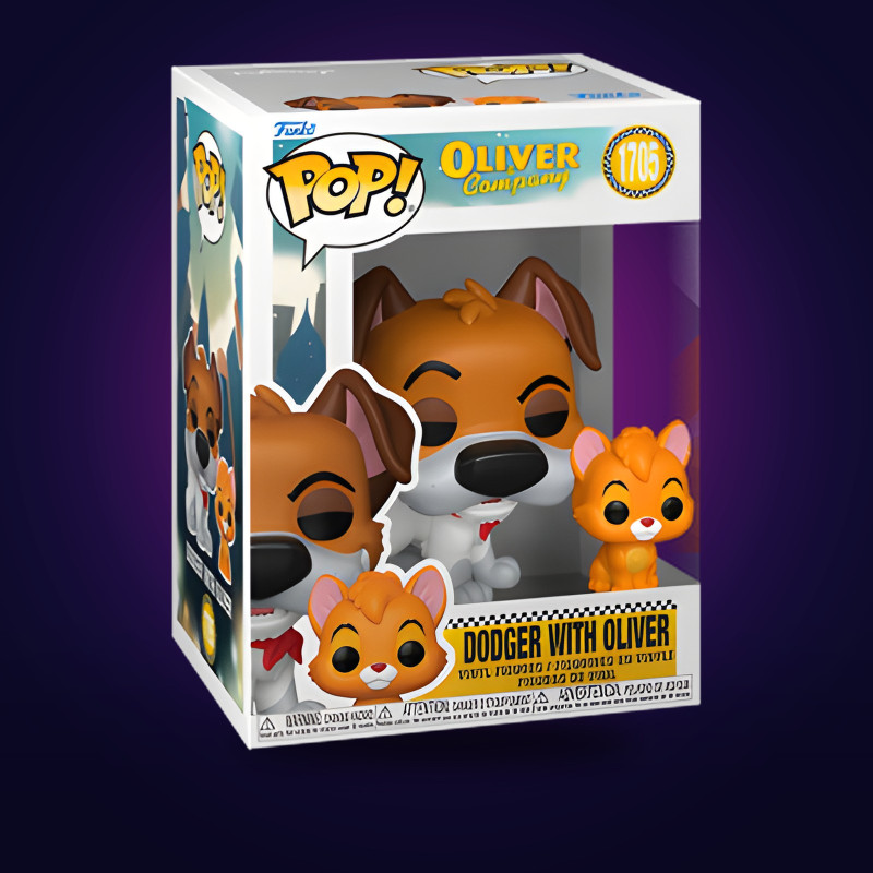 Funko Pop & Buddy Dodger with Oliver – Disney