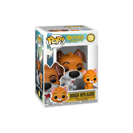 Funko Pop Pop! & Buddy Dodger with Oliver - Officielle Disney