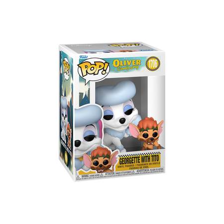 Funko Pop Pop! & Buddy Georgette with Tito - Officielle Disney