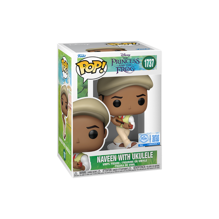 Funko Pop Pop! Naveen with Ukulele - Officielle Disney